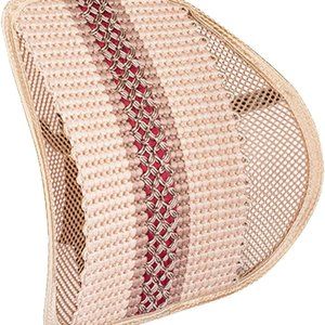 "Adjustable Back Support Cushion, Mesh Car Back Support for Car Home Office